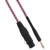 CAVO XLR AUDIO DA XLR FEMMINA A JACK MASCHIO MONO 5,0 M BIANCO/FUCSIA